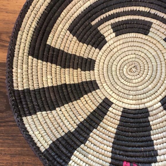 Southwest style boho basket. Great for wall decor - Picture 2 of 4